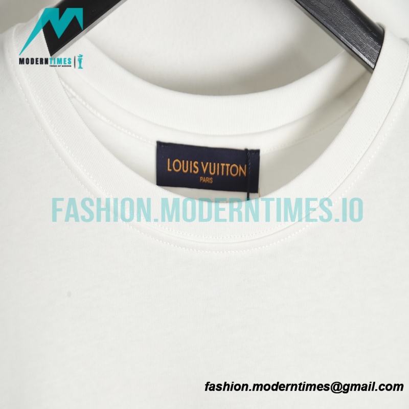Louis Vuitton - 22SS Letter Short Sleeve T-shirt