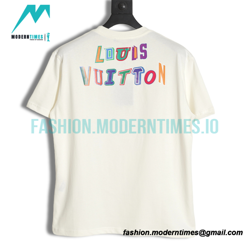 Louis Vuitton - Amp - NBA 21ss Co-branded Letter Short Sleeve 