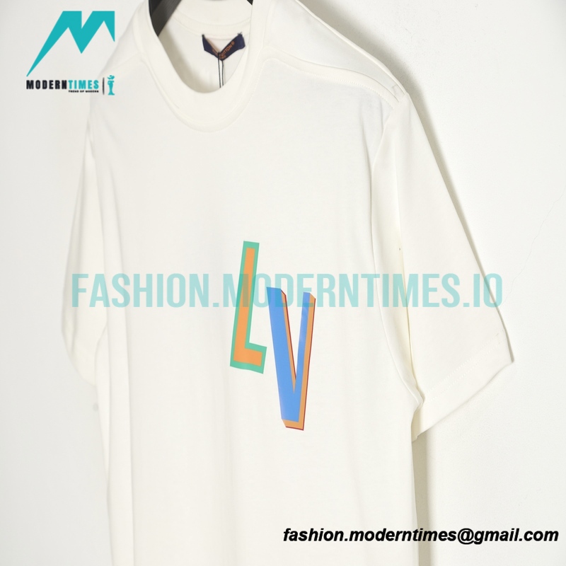 Louis Vuitton - Amp - NBA 21ss Co-branded Letter Short Sleeve 