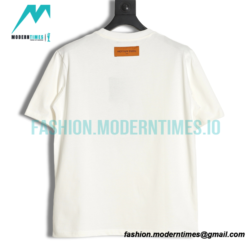 Louis Vuitton - 23ss Toothbrush Embroidered Letter Short Sleeve