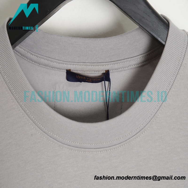 Louis Vuitton - 22ss Color Letter Print Short Sleeve