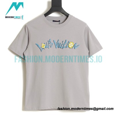 Louis Vuitton - 22ss Color Letter Print Short Sleeve