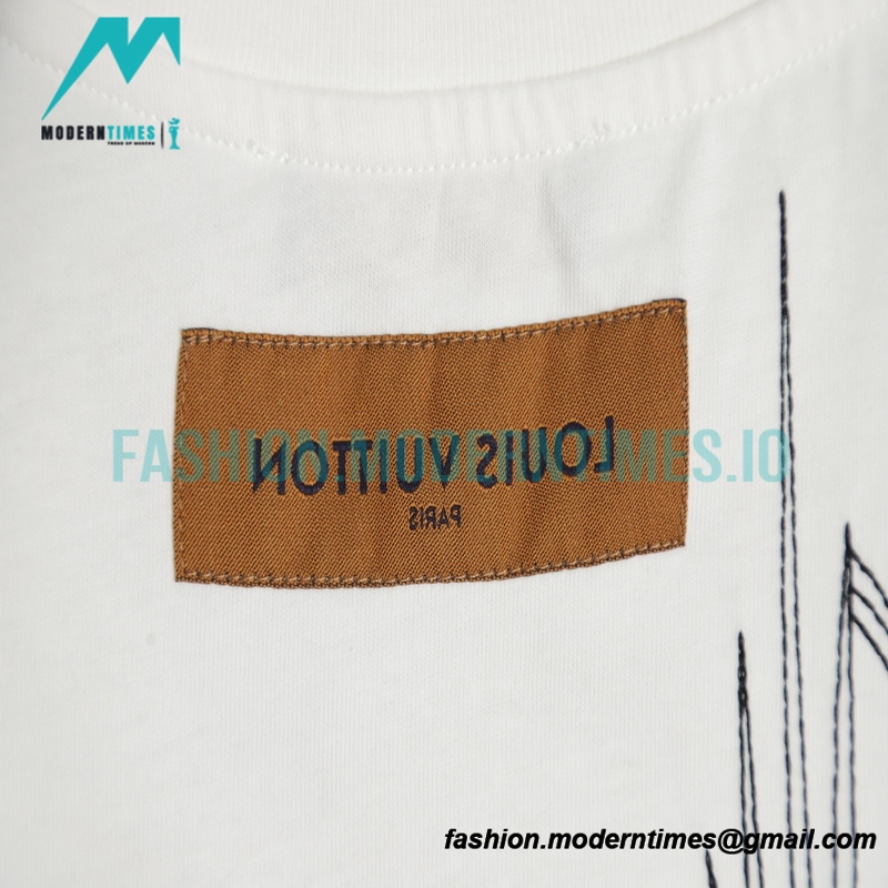Louis Vuitton - 23ss Embroidery Tassel Micro Logo Short Sleeve