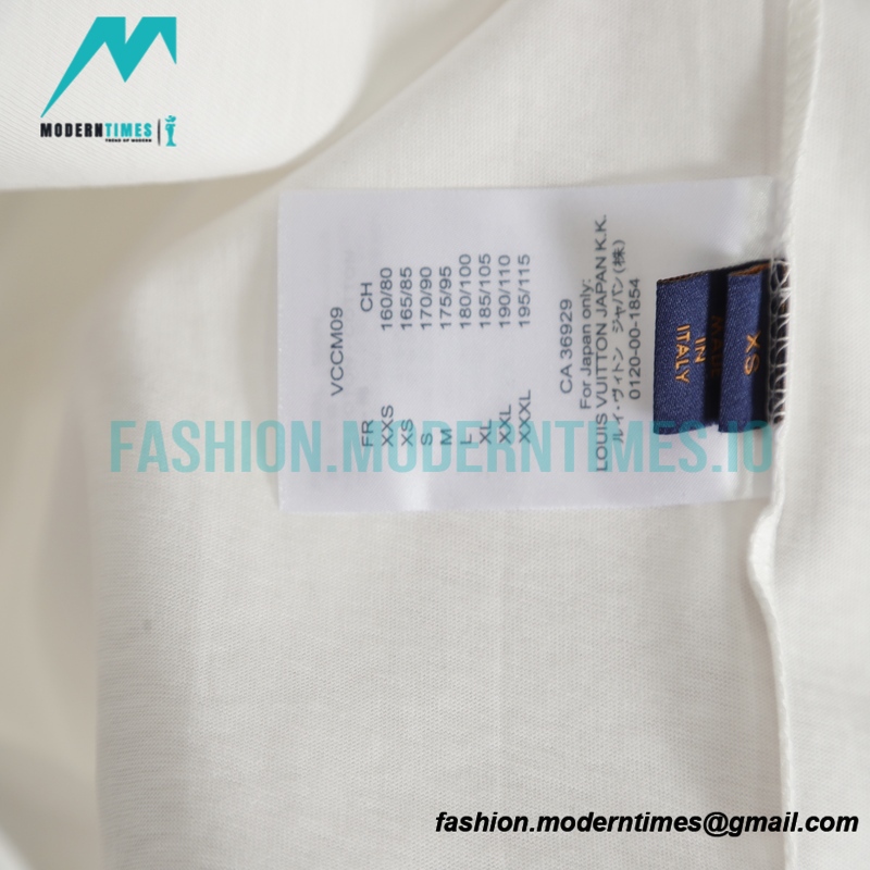 Louis Vuitton - 23ss Embroidered Logo Short Sleeve