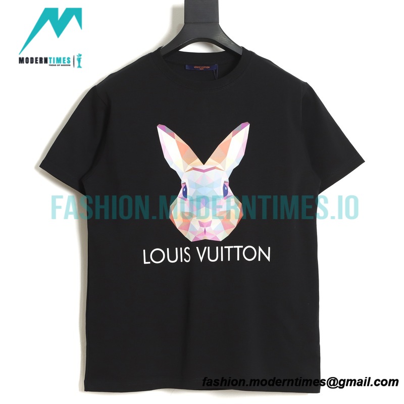 Louis Vuitton - 23ss 3D Rabbit Print Short Sleeve