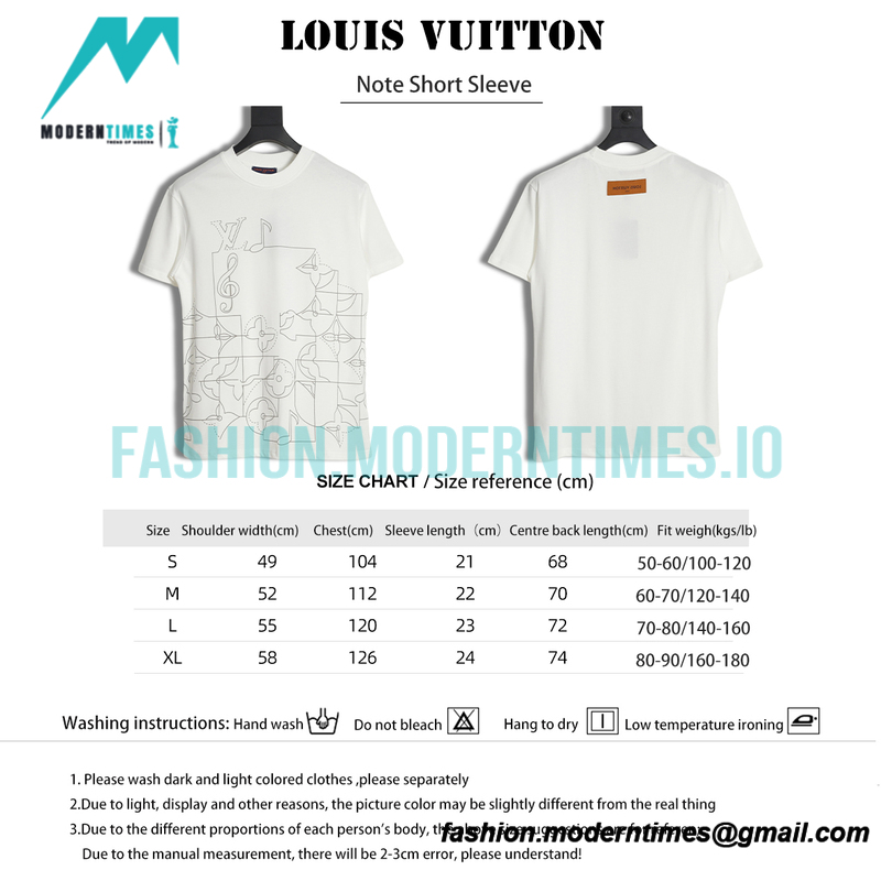 Louis Vuitton - Note Short Sleeve