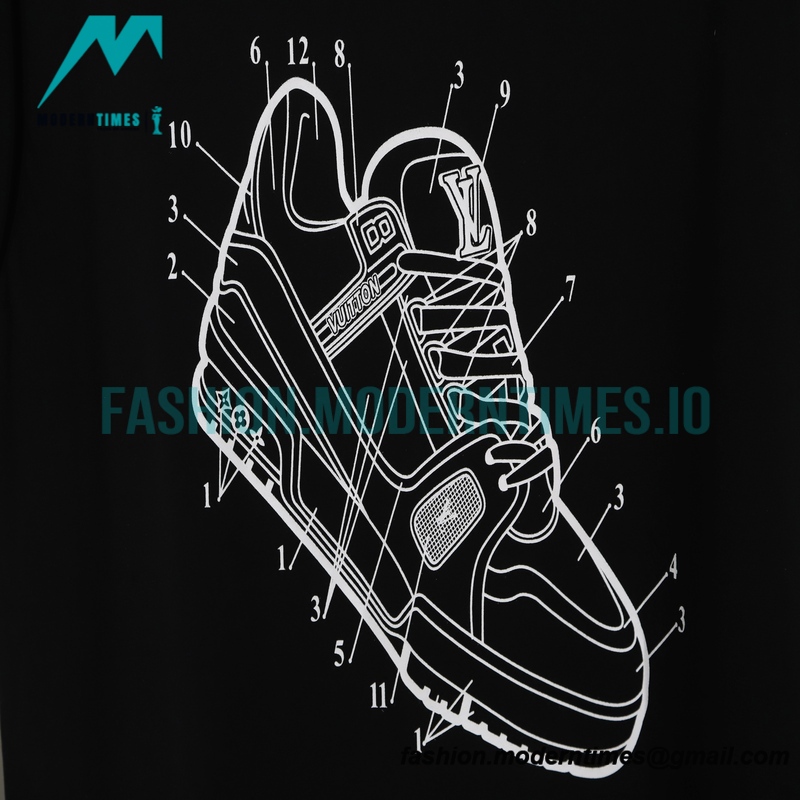 Louis Vuitton - 23ss Trainer Shoes Printed Short Sleeves