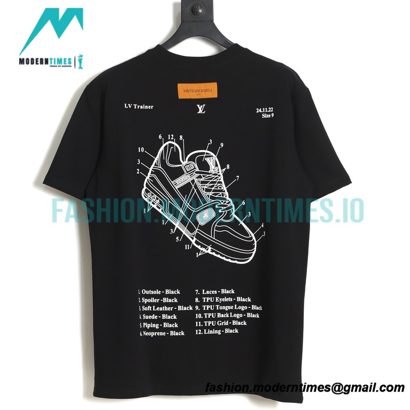 Louis Vuitton - 23ss Trainer Shoes Printed Short Sleeves