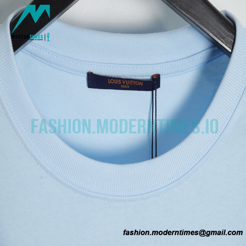 Louis Vuitton - 23ss Cartoon Gentleman Puppy Print T-shirt
