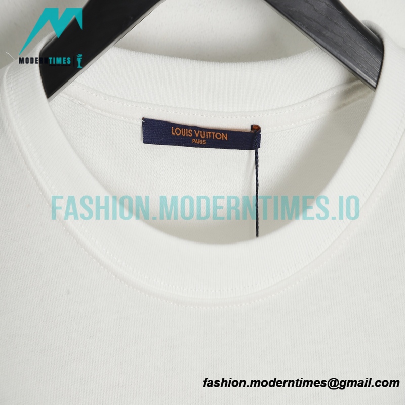 Louis Vuitton - 23ss Cartoon Gentleman Puppy Print T-shirt