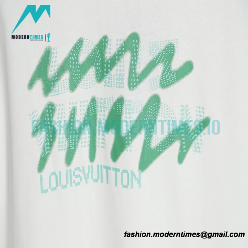 Louis Vuitton - Vintage Graffiti Letter Short Sleeve