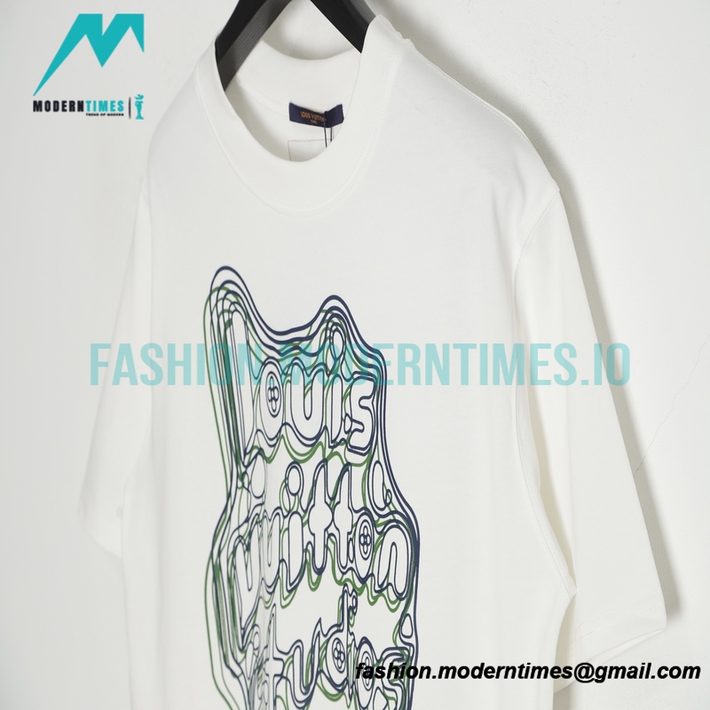 Louis Vuitton - Curvy Short Sleeve T-shirt