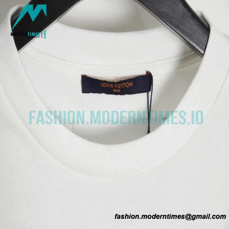 Louis Vuitton - 23SS Rainbow Print Short-sleeved T-shirt
