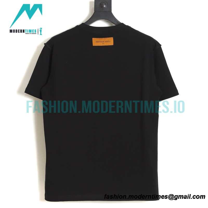Louis Vuitton - 3D Embossed Short Sleeve T-shirt
