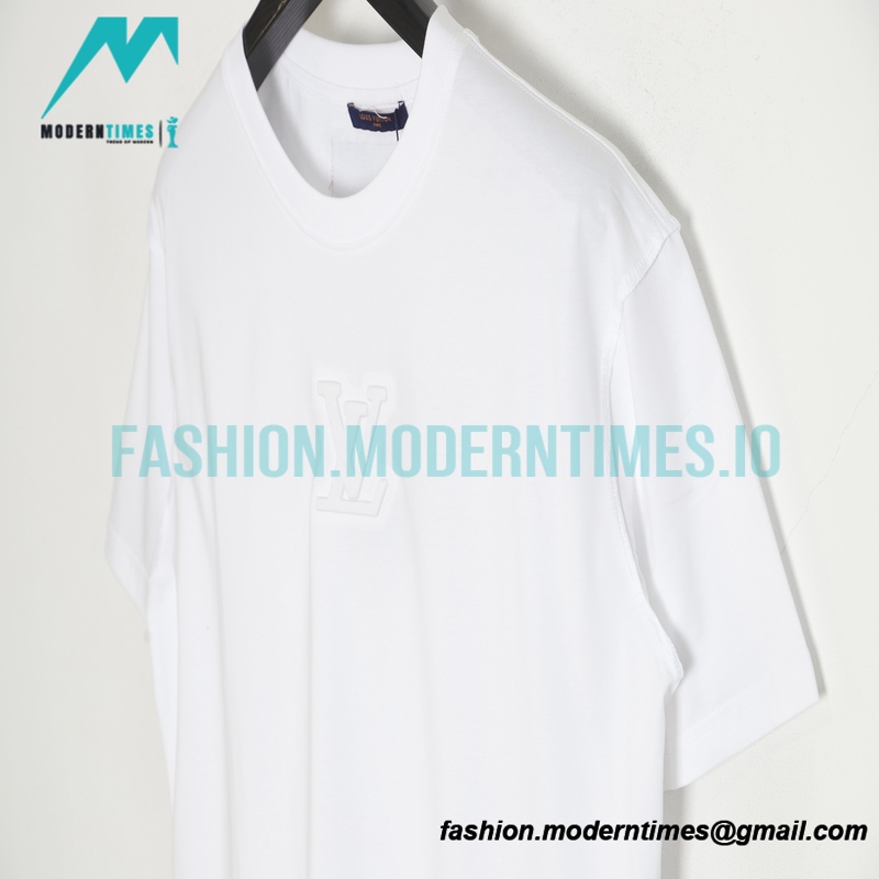 Louis Vuitton - 3D Embossed Short Sleeve T-shirt