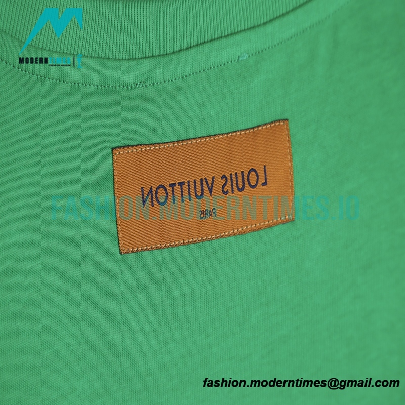 Louis Vuitton - 3D Embossed Short Sleeve T-shirt