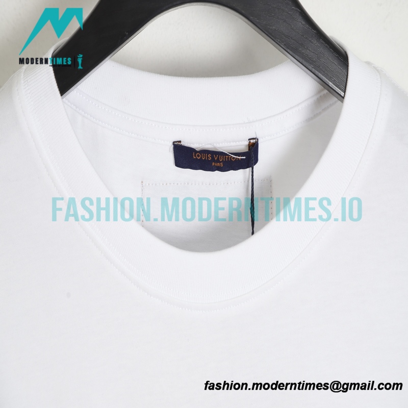 Louis Vuitton - 3D Embossed Short Sleeve T-shirt