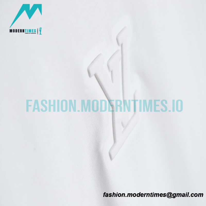Louis Vuitton - 3D Embossed Short Sleeve T-shirt