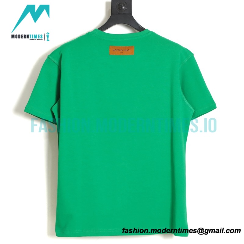 Louis Vuitton - 3D Embossed Short Sleeve T-shirt