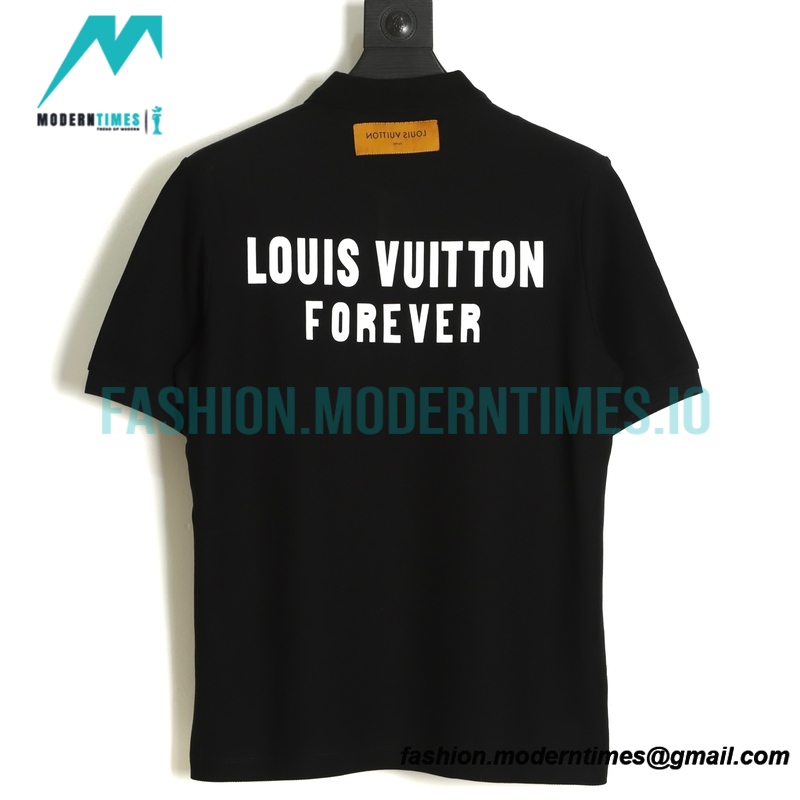 Louis Vuitton - 22ss Fake Pocket Inverted Letter Polo Short Sleeve