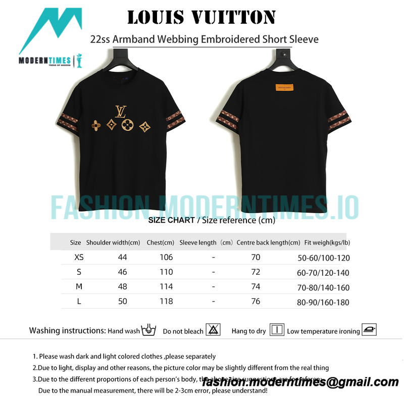 Louis Vuitton - 22ss Armband Webbing Embroidered Short Sleeve