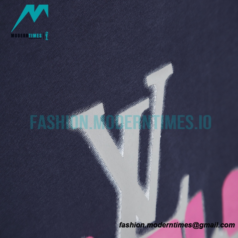 Louis Vuitton - Catwalk Letter Print Short-sleeved T-shirt