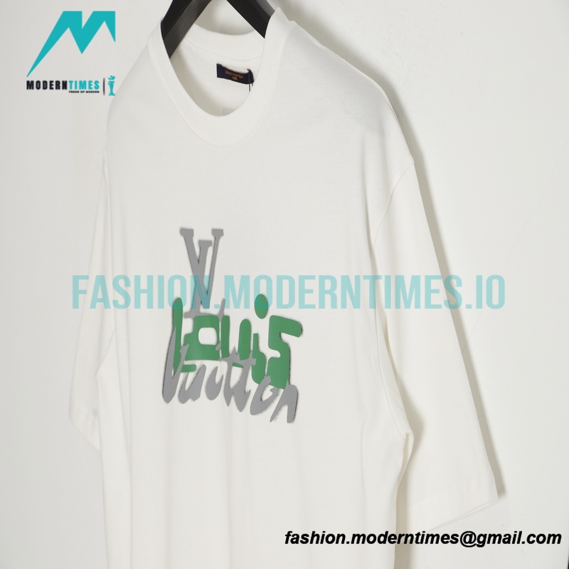 Louis Vuitton - Catwalk Letter Print Short-sleeved T-shirt