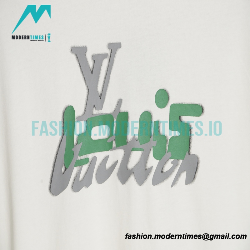 Louis Vuitton - Catwalk Letter Print Short-sleeved T-shirt
