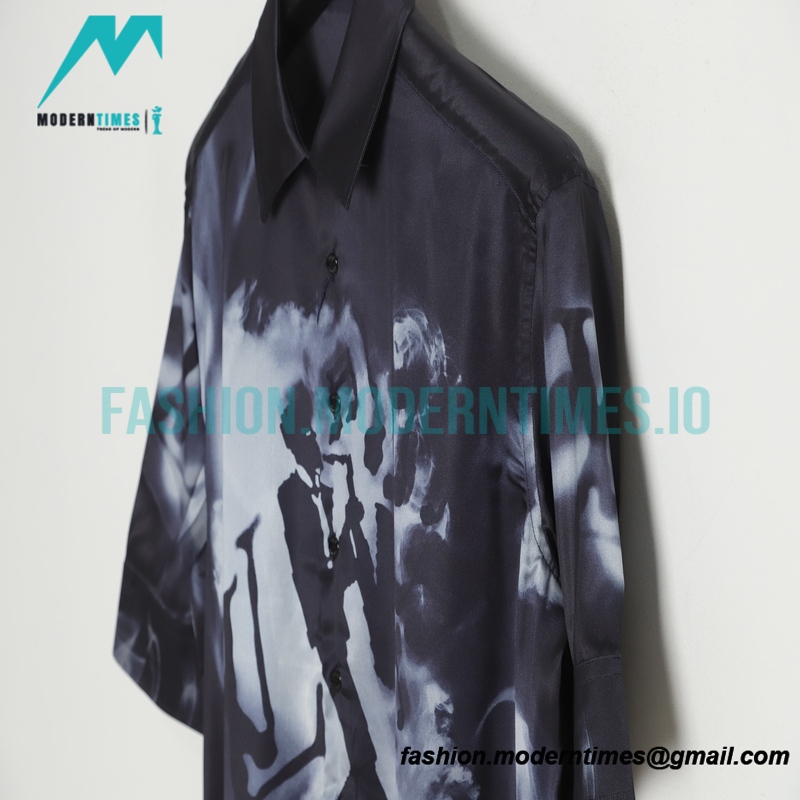  Louis Vuitton - 23FW Jazz Artist Printed Short-sleeved Shirt