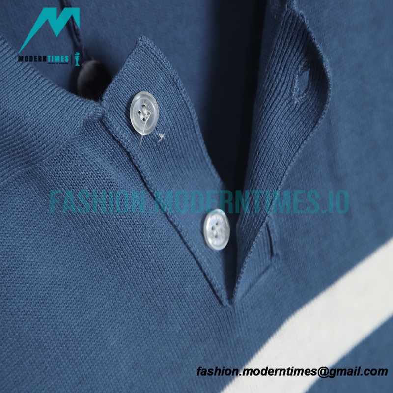 Louis Vuitton - 23FW New Vintage Cycling Embroidered Lapel Polo Shirt
