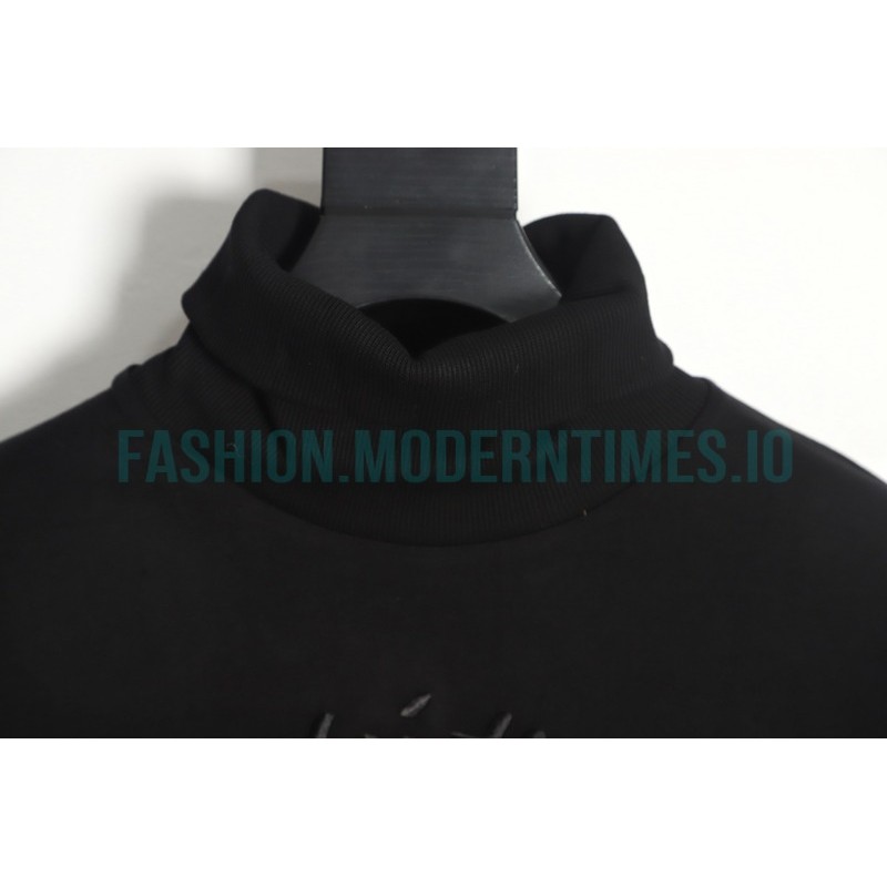  Louis Vuitton - 22SS Embroidered Letter Turtleneck With Long Sleeves