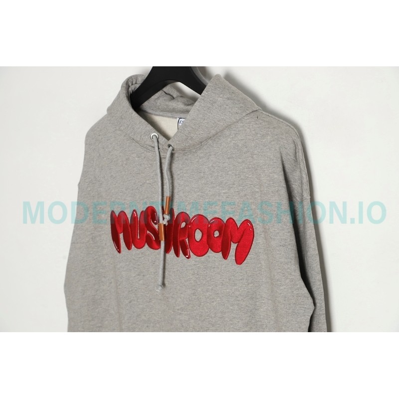 Loewe - 23FW Mushroom Alphabet Embroidered Hoodie