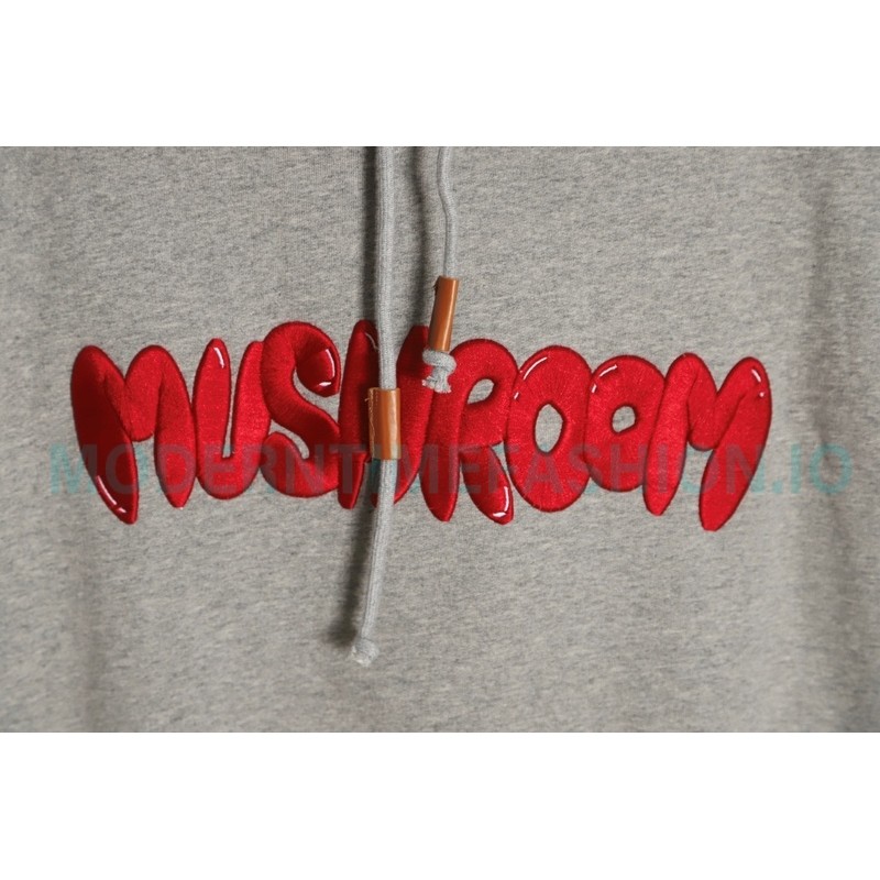 Loewe - 23FW Mushroom Alphabet Embroidered Hoodie