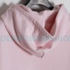 Loewe - 23FW Flame Embroidered Leather Pocket Hoodie