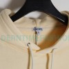 Loewe - 23FW Flame Embroidered Leather Pocket Hoodie