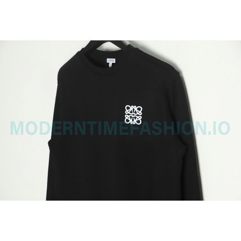Loewe - Streamlined The Classic Embroidered Crewneck Hoodie