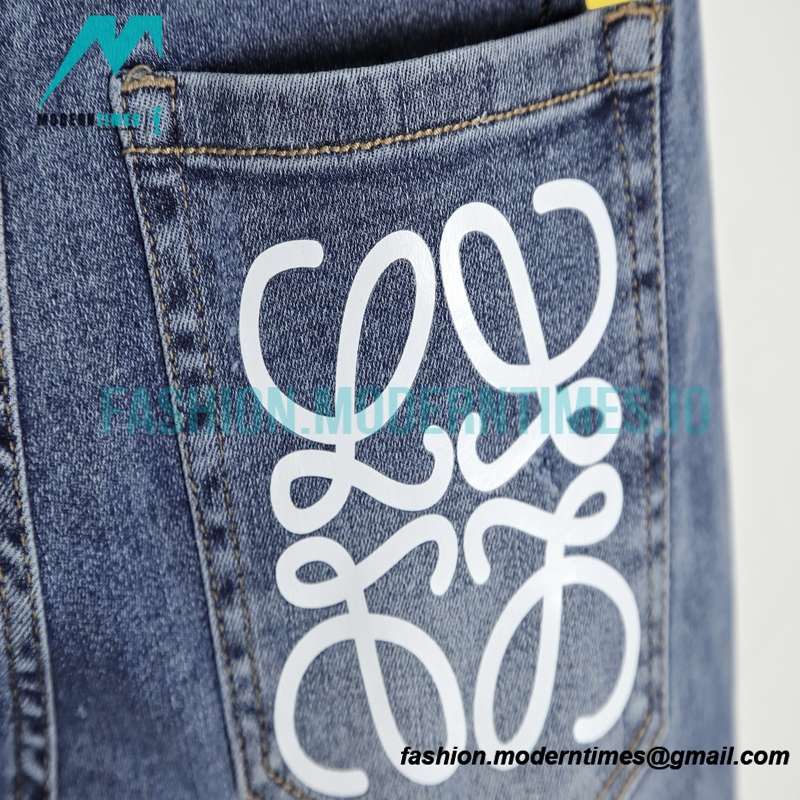 Loewe - Printed Logo Jeans