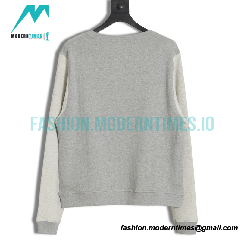  Loewe - Classic Big Logo Embroidered Round Neck Hoodie