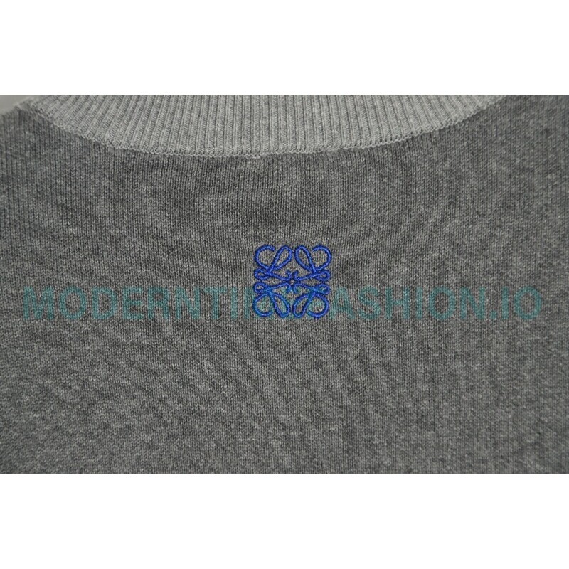 Loewe - 23FW Irregular Patchwork Crewneck Sweater
