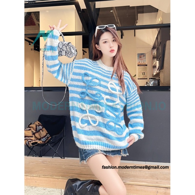Loewe - 23FW Inlaid Striped Sweater