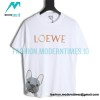 Loewe - Cartoon Dog Head Letter Short Sleeve