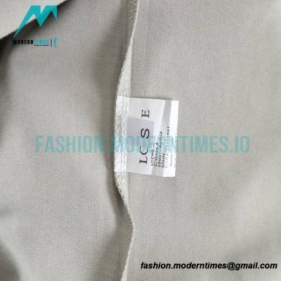 Loewe - 23ss Embossed Logo Light Grey Short-sleeved T-shirt