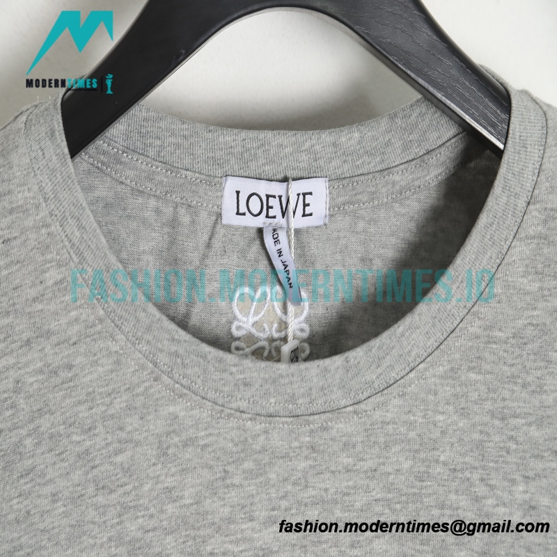 Loewe - Line Rabbit Embroidery Short Sleeve