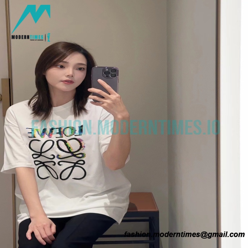 Loewe - 23SS Magic Mosaic Short Sleeve T-shirt