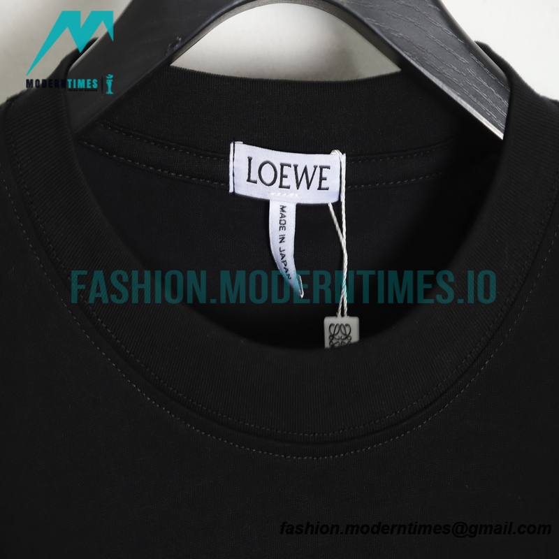 Loewe - 22SS Four-leaf Clover Pocket Short-sleeved T-shirt
