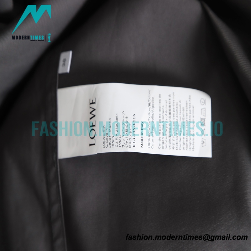 Loewe - Anagram High Frequency Embossed Pocket Shirt