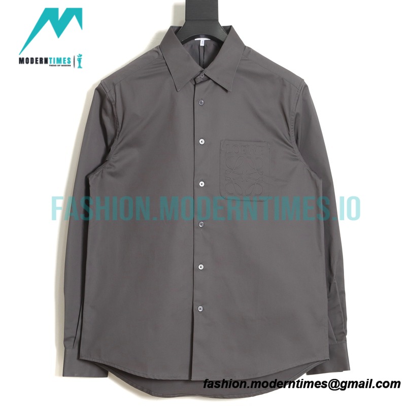 Loewe - Anagram High Frequency Embossed Pocket Shirt