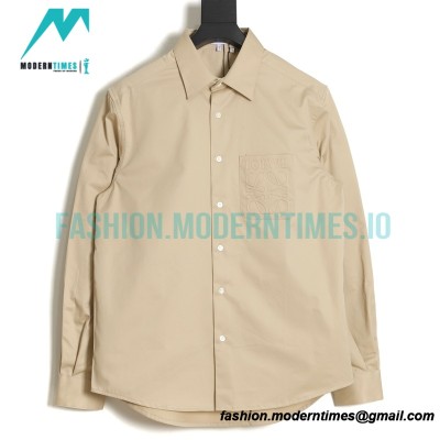 Loewe - Anagram High Frequency Embossed Pocket Shirt