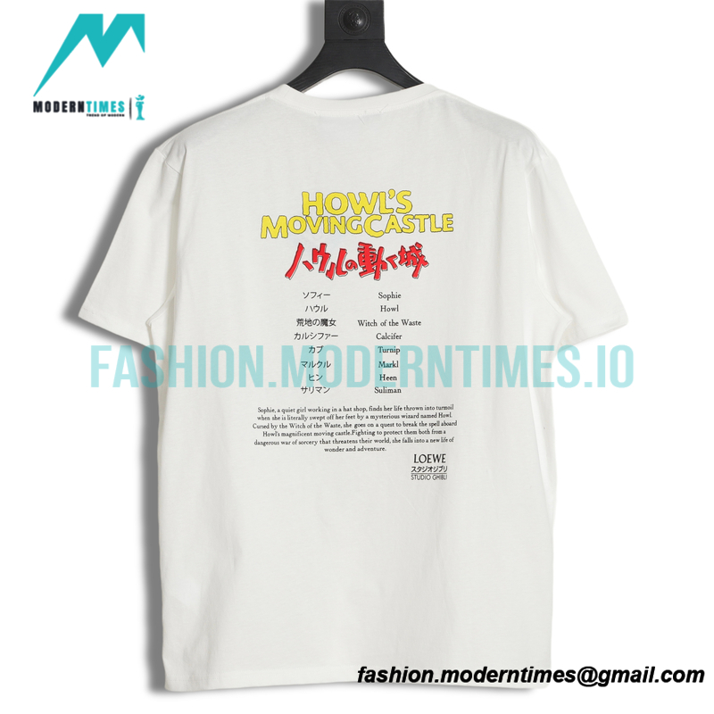 Loewe - 23SS Scarecrow Short Sleeve T-shirt