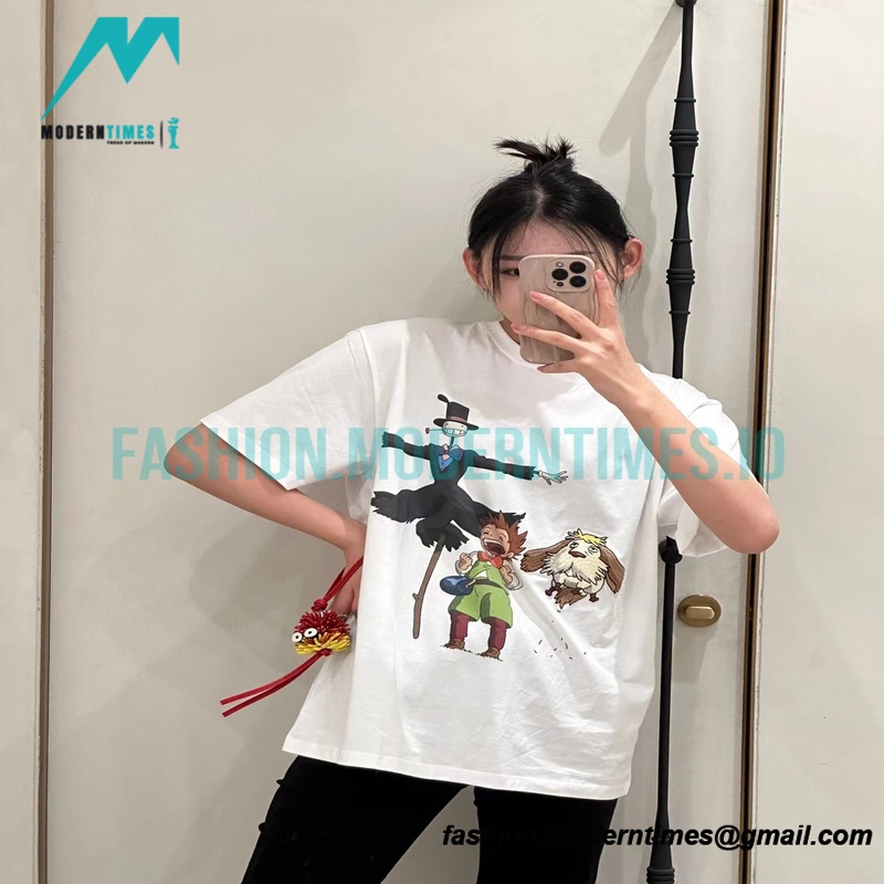 Loewe - 23SS Scarecrow Short Sleeve T-shirt